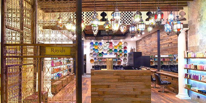 Royals Hair Sydney best salon interior