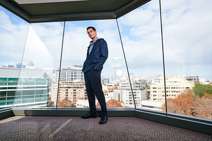 Justin Cassin is taking over wardrobes everywhere - one collection at at time. 