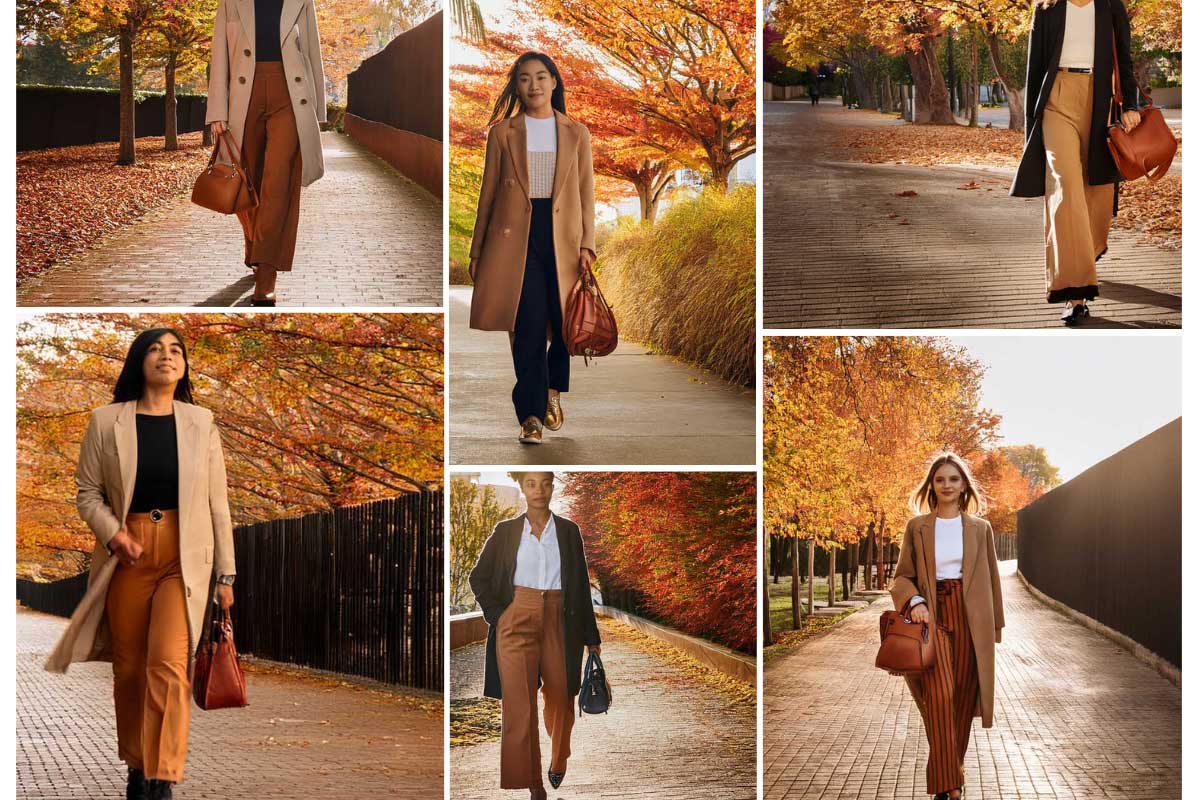 Autumn fashion 2025 collage