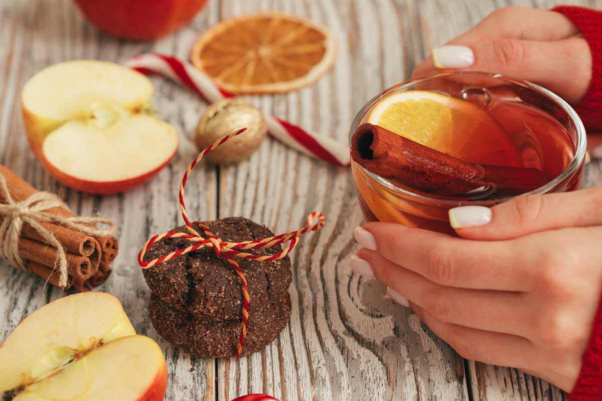 cup of mulled wine