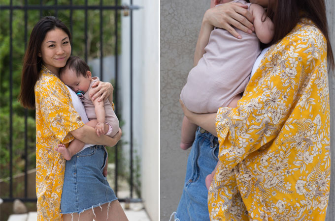 Mummy Couture Kimonos are must-have staple in every mama’s wardrobe.