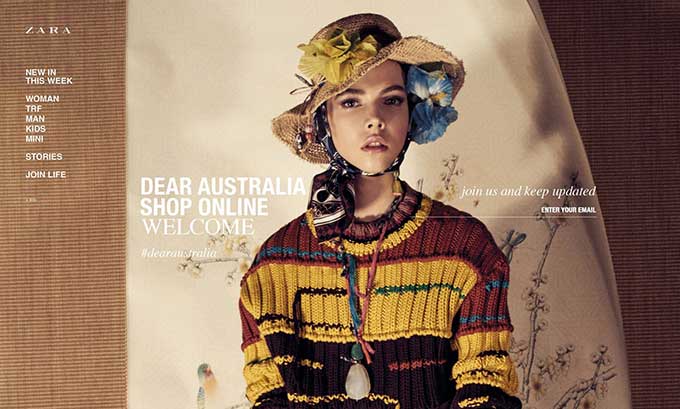 Zara has launched online in Australia and our credit cards are at the ready for a shopping spree workout.