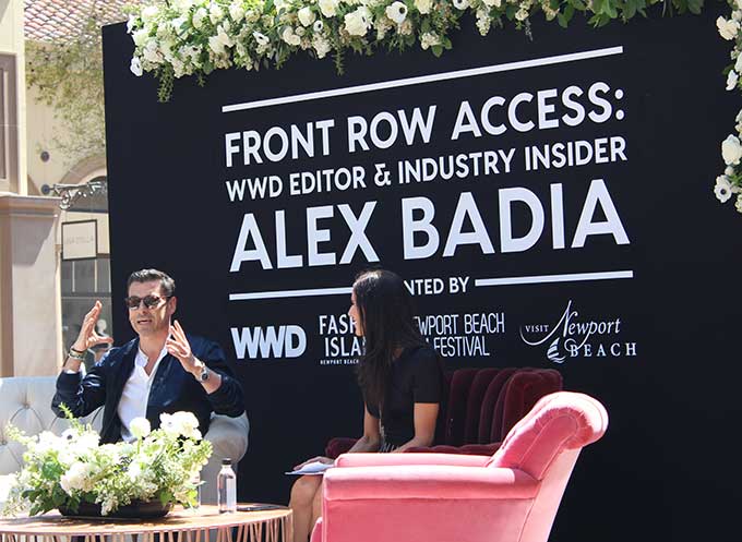 Woman’s Wear Daily (WWD) Fashion Director Alex Badia chats trends, film and top dressed celebrities in this exclusive.