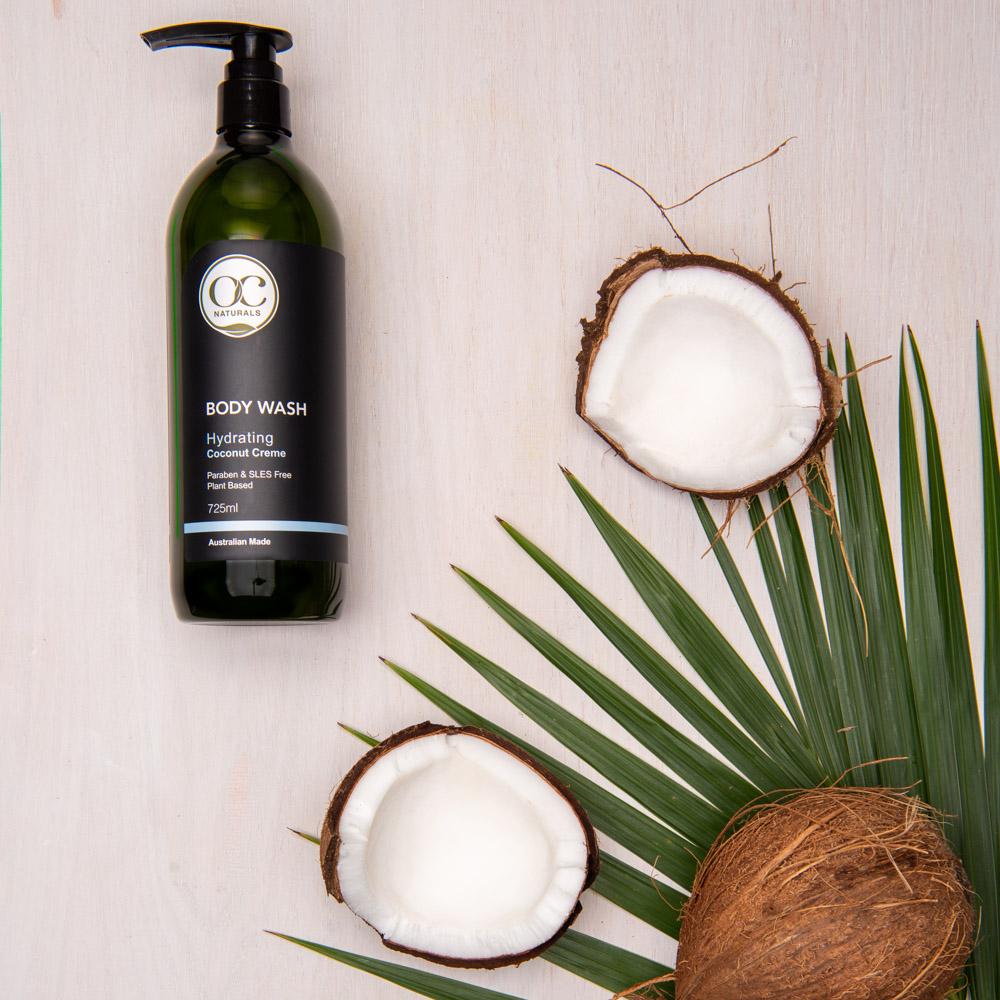 OC Naturals body washes are natural and skin-loving.